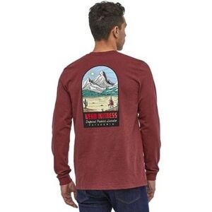 Patagonia Bear Witness Public Lands Long Sleeve Tee Men’s Size Small